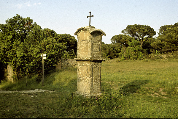 Cruz en Sant Julià d'Uixols.
© Imatge ACNA
